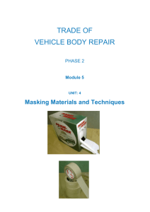 Vehicle Body Repairs
