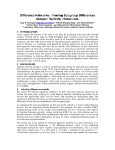 Difference Networks: Inferring Subgroup Differences Between