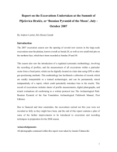 Report on the Excavations Undertaken at Plješevica Hrašće, or