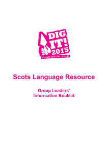 Scots Language – Group Leaders