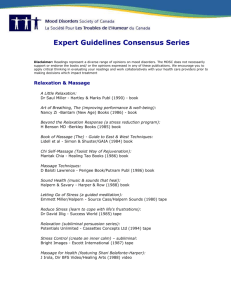 Expert guidelines consensus series