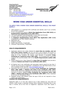 work visa under essential skills