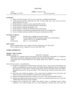 Hadoop Sample Resume-5 here