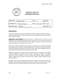 Detention Officer - Boone County, Missouri