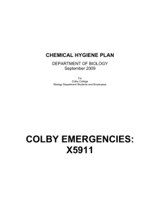 Chemical Hygiene Plan (Download)