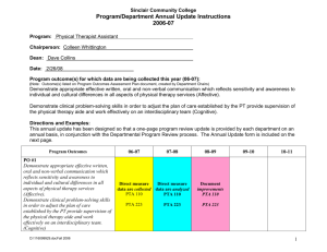 07-08 Annual Update - Sinclair Community College