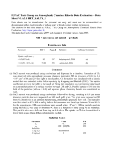 Word - IUPAC Task Group on Atmospheric Chemical Kinetic Data