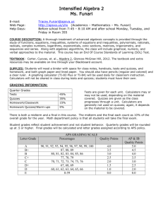 Class Information/Syllabus