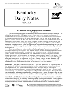 jul2009 - University of Kentucky