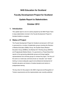 October 2012 - NHS Education for Scotland