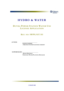 Hydro & Water