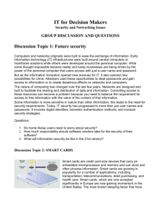 Group Exercise - Communication and Information