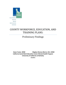 county workforce, education, and training plans