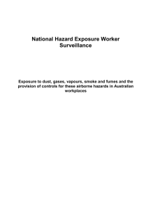National Hazard Exposure Worker Surveillance