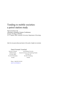 Tending to mobile societies