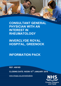 consultant general physician with an interest in rheumatology, ref