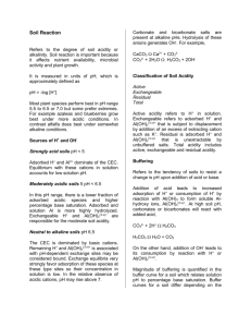 Soil Reaction