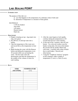 Lab Equipment Worksheet