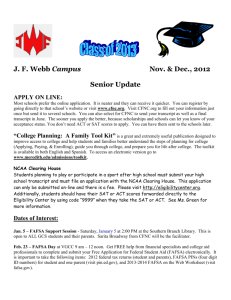 SHLS Senior Newsletter - Granville County Schools