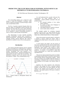 Fundamental Characterization of PP Extrusion