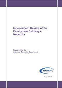 Independent Review of the Family Law Pathways Networks [DOC
