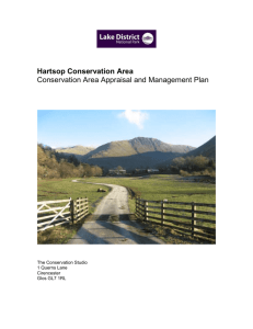 Hartsop Conservation Area Appraisal and Management Plan