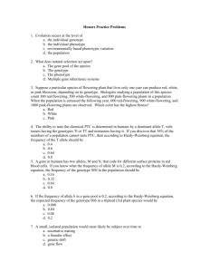 Honors Practice Problems - Bryn Mawr School Faculty Web Pages