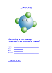 Compounds class Booklet