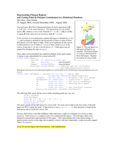 SDSS Region specification