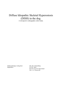 Diffuse Idiopathic Skeletal Hyperostosis