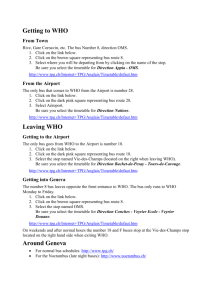 Geneva Bus Schedules
