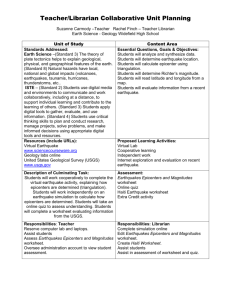 Teacher/Librarian Collaborative Unit Planning
