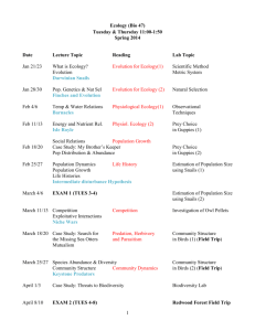 ECOLOGY - Hartnell College