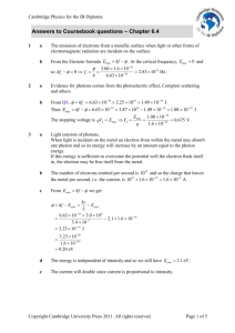 Answers to Coursebook questions – Chapter 6.4