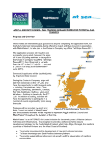 Argyll and Bute Council / MalinWaters° Guidance Notes