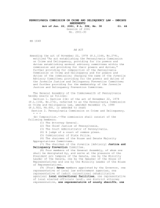 Act of Jun. 22, 2001,PL 396, No. 30 Cl. 44