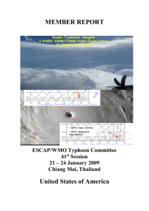 country report - Typhoon Committee