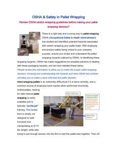 OSHA & Safety in Pallet Wrapping