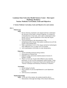 Nuclear Medicine - LSU Health Shreveport
