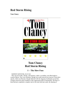 Tom Clancy Red Storm Rising
