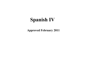 Spanish IV
