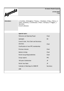 St Anne`s Parish Council