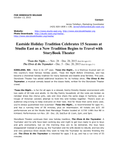 Eastside Holiday Tradition Celebrates 15 Seasons at Studio East as