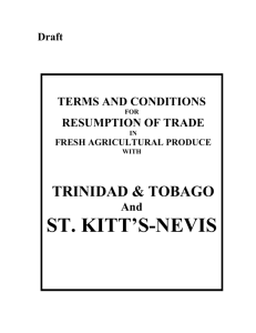 St. Kitts Nevis - The National Agricultural Market Information System