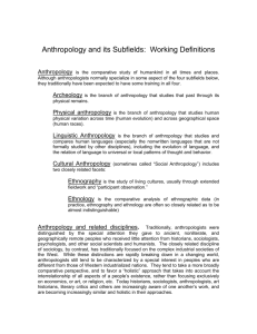 Subfields of Anthropology