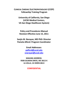 CCEP Residency Training Program - Division of Cardiovascular