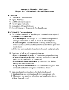 Cell Communication - El Camino College