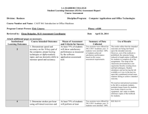 Assessment Form