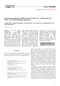 Ligand-Functionalization of BPEI