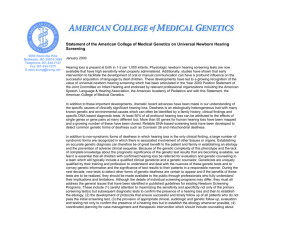 American College of Medical Genetics (2000)